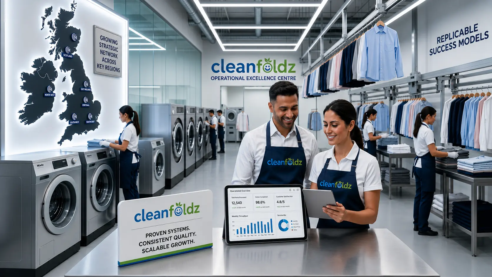 CleanFoldz Operations Excellence Centre